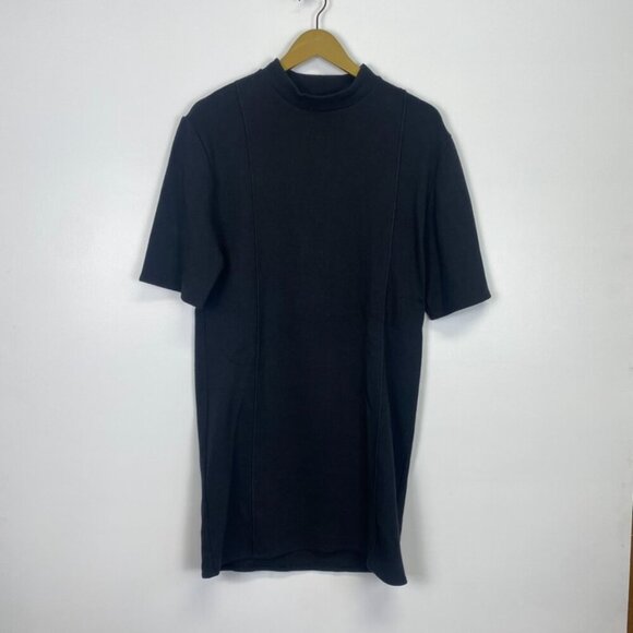 Zara Black Knit Sweatshirt Dress - Picture 9 of 10